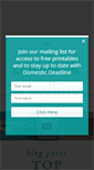Mobile Screenshot of domesticdeadline.com